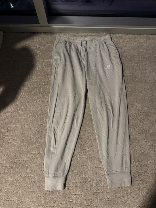 Nike Pants - Nike Light Gray Men's Fleece Joggers